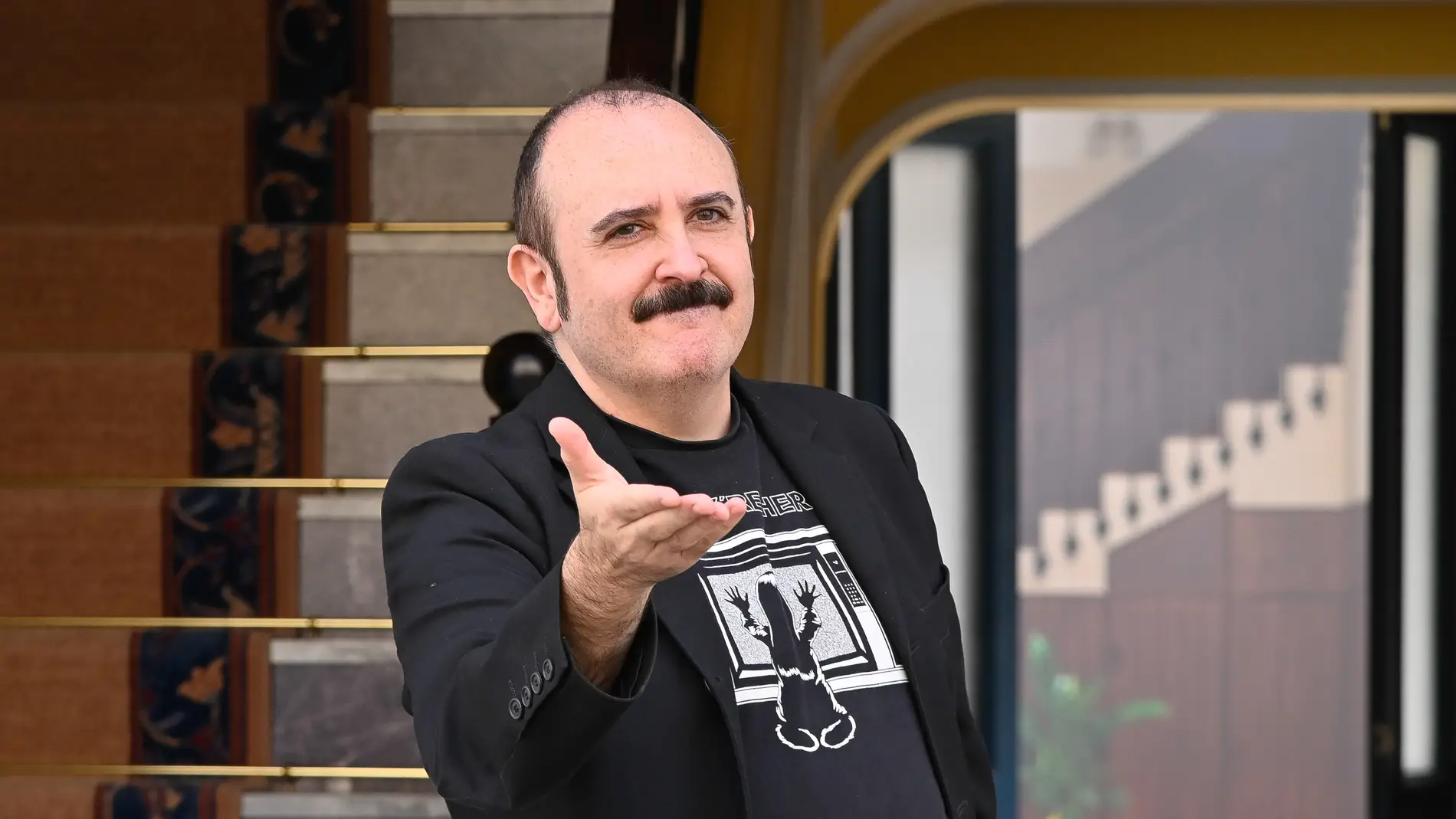 El actor Carlos Areces en 2022 El actor Carlos Areces en 2022
