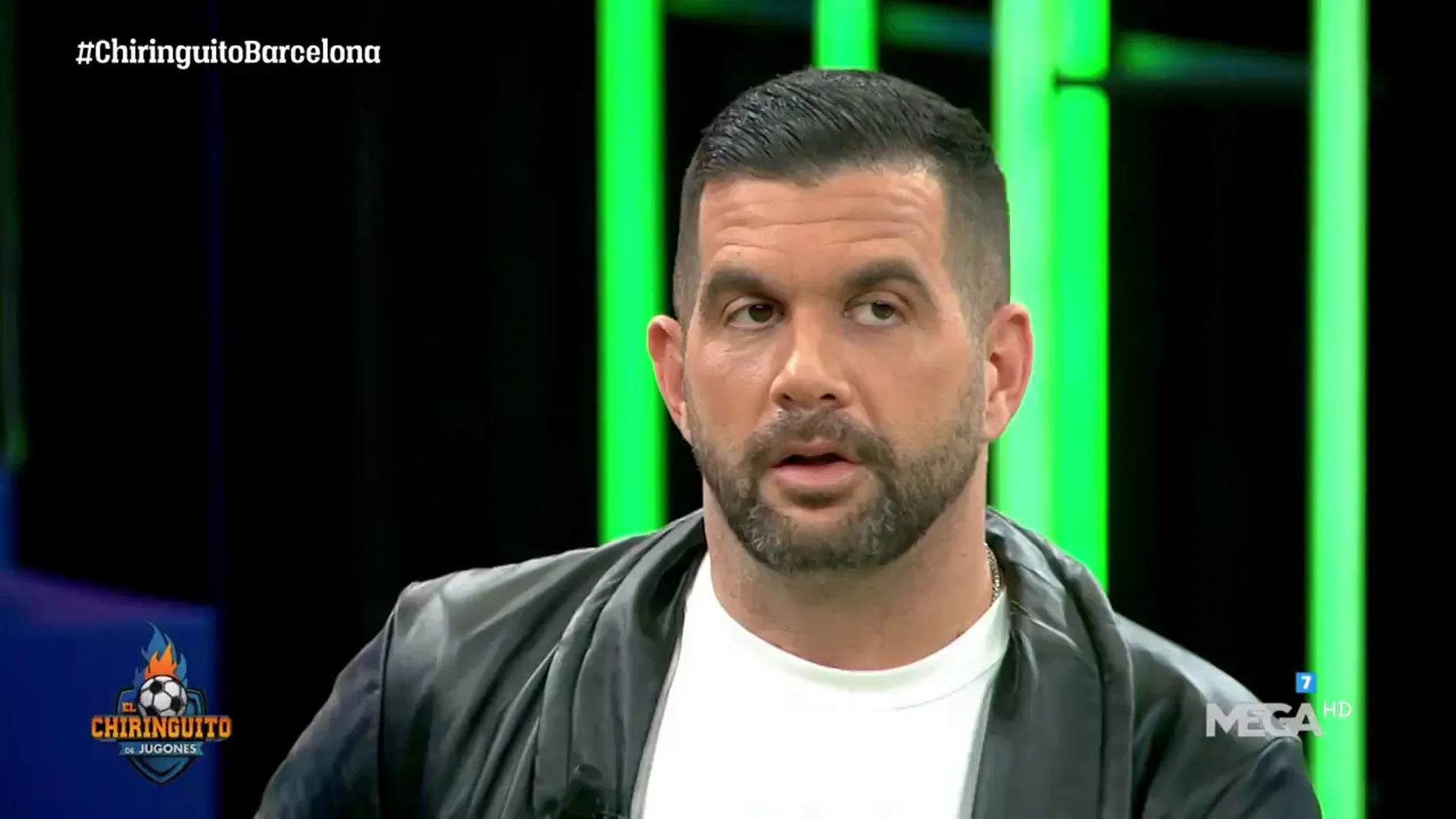 José Álvarez en 'El Chiringuito de Jugones' José Álvarez en 'El Chiringuito de Jugones'