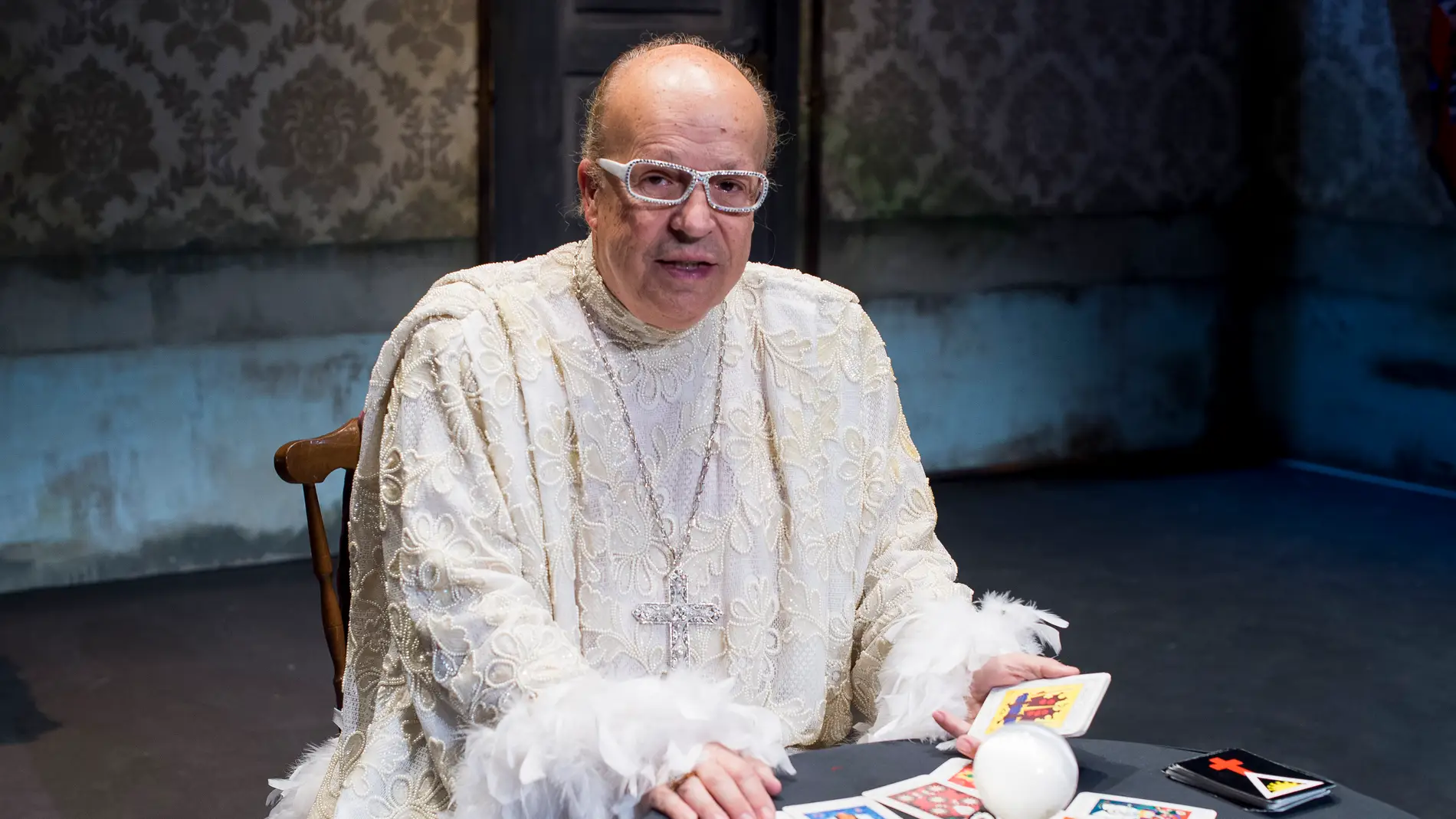 El vidente Rappel en la obra de teatro 'El secuestro del divino' El vidente Rappel en la obra de teatro 'El secuestro del divino'