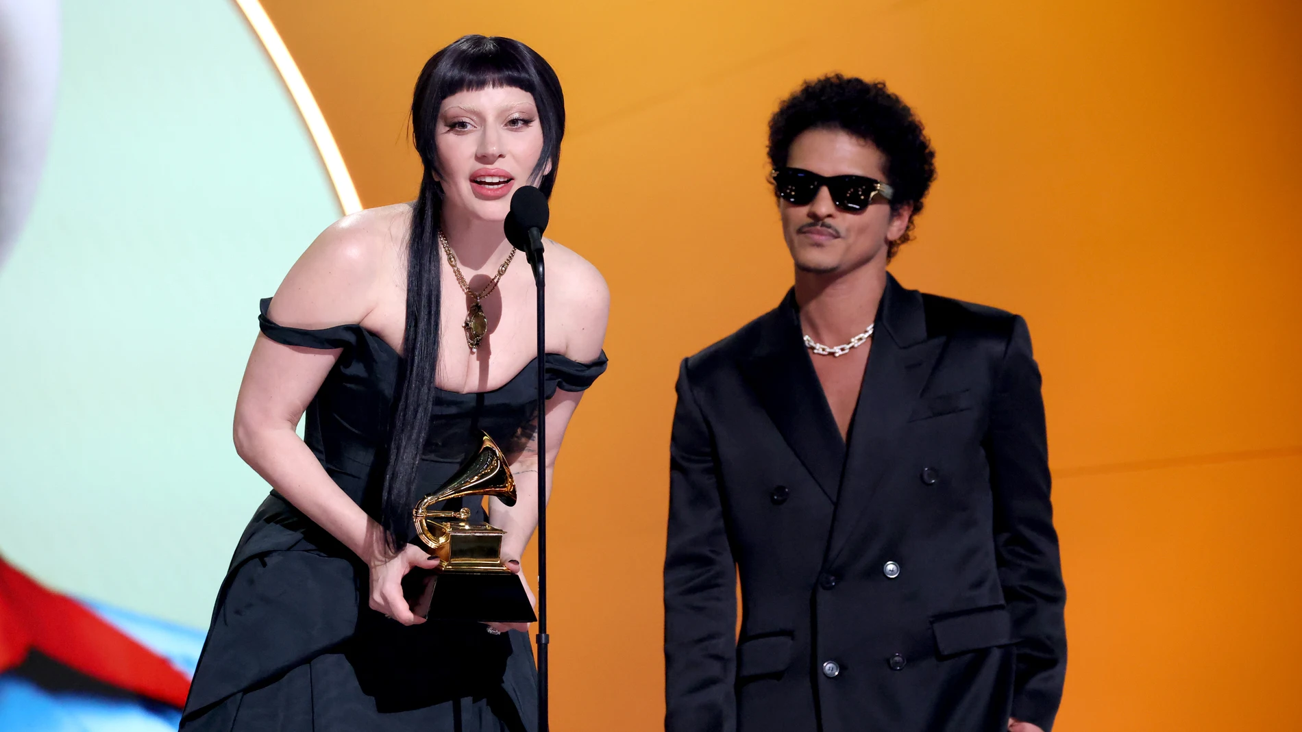Lady Gaga y Bruno Mars en los Premios Grammy 2025 Lady Gaga y Bruno Mars en los Premios Grammy 2025