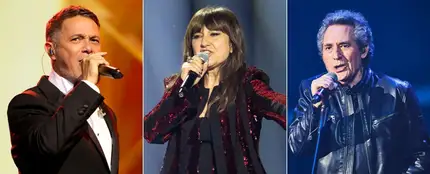 Alejandro Sanz, Amaral y Miguel Ríos, cantantes de los Premios Goya 2025. Alejandro Sanz, Amaral y Miguel Ríos, cantantes de los Premios Goya 2025.