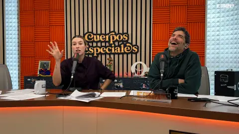 Eva Soriano le grita a una nube en 'Cuerpos especiales' Eva Soriano le grita a una nube en 'Cuerpos especiales'