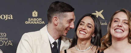 Macarena García y Enric Auquer, en la alfombra roja de los Premios Goya 2025