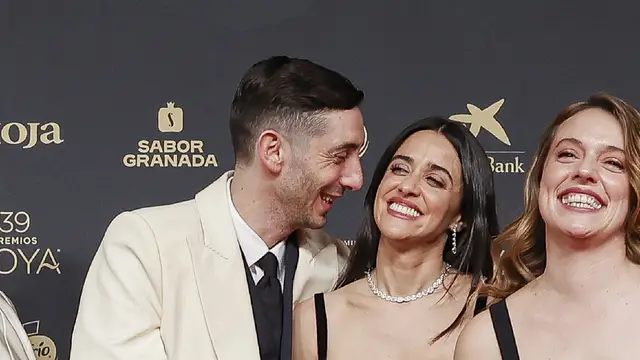 Macarena García y Enric Auquer, en la alfombra roja de los Premios Goya 2025