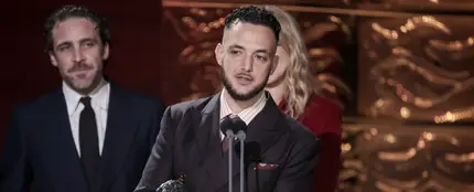 C. Tangana, premio Goya a Mejor documental por 'La guitarra flamenca de Yerai Cortés'. C. Tangana, premio Goya a Mejor documental por 'La guitarra flamenca de Yerai Cortés'.