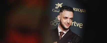 C. Tangana, en la alfombra roja de los Premios Goya 2025.