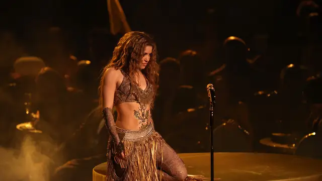 Shakira en los Grammy 2025