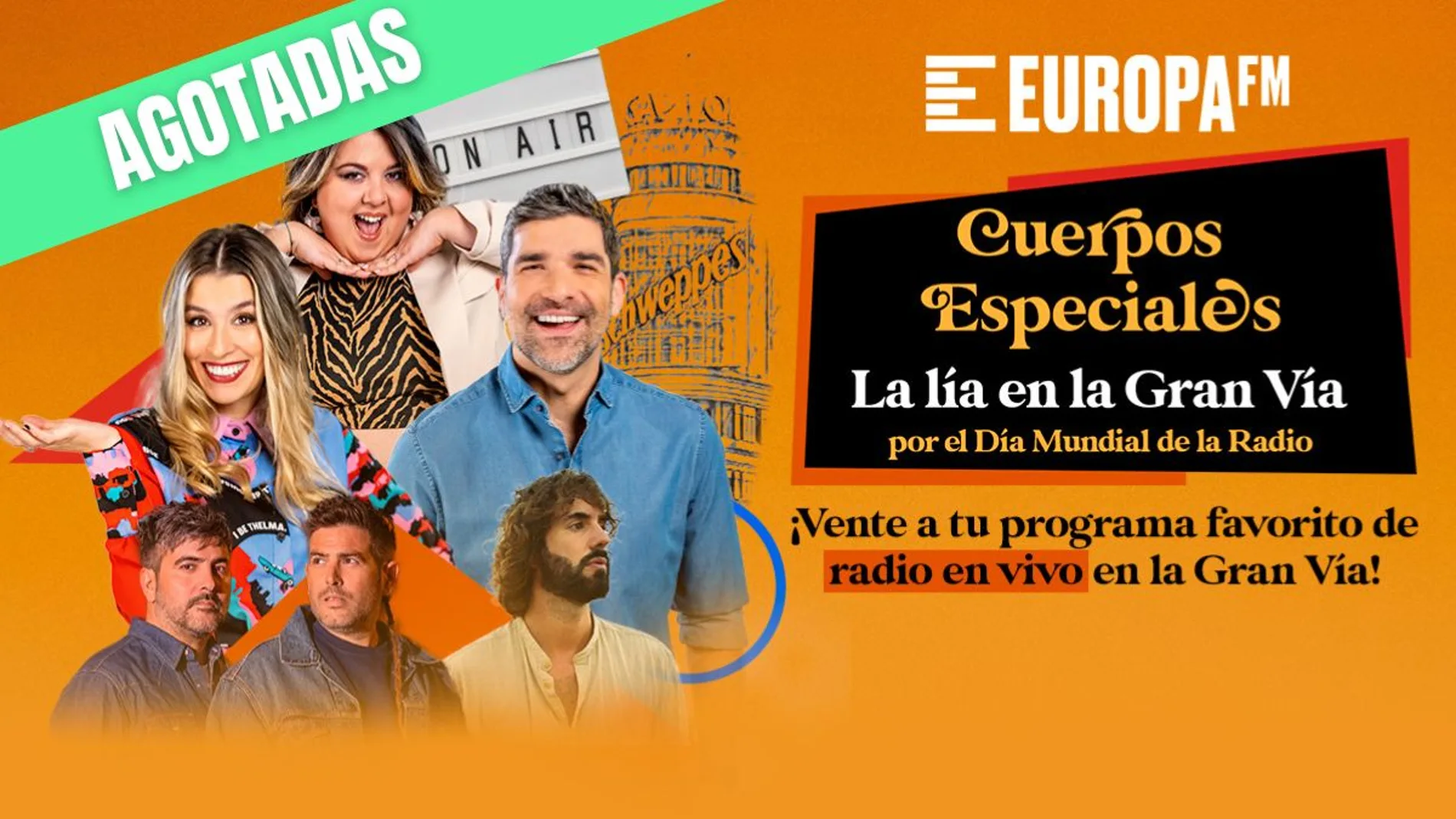 Agotadas las invitaciones para el especial 'Cuerpos especiales' del Día Mundial de la Radio Agotadas las invitaciones para el especial 'Cuerpos especiales' del Día Mundial de la Radio