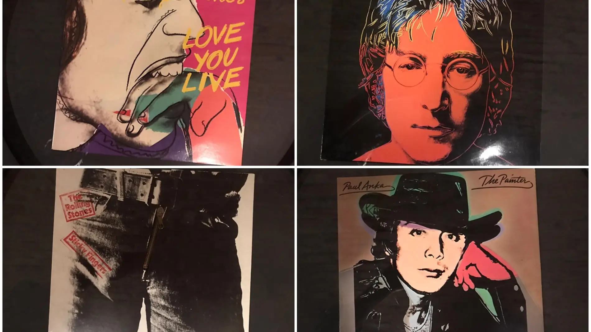 Andy Warhol vinculó su arte con músicos relevantes como los Rolling Stones o John Lenon. Andy Warhol vinculó su arte con músicos relevantes como los Rolling Stones o John Lenon.