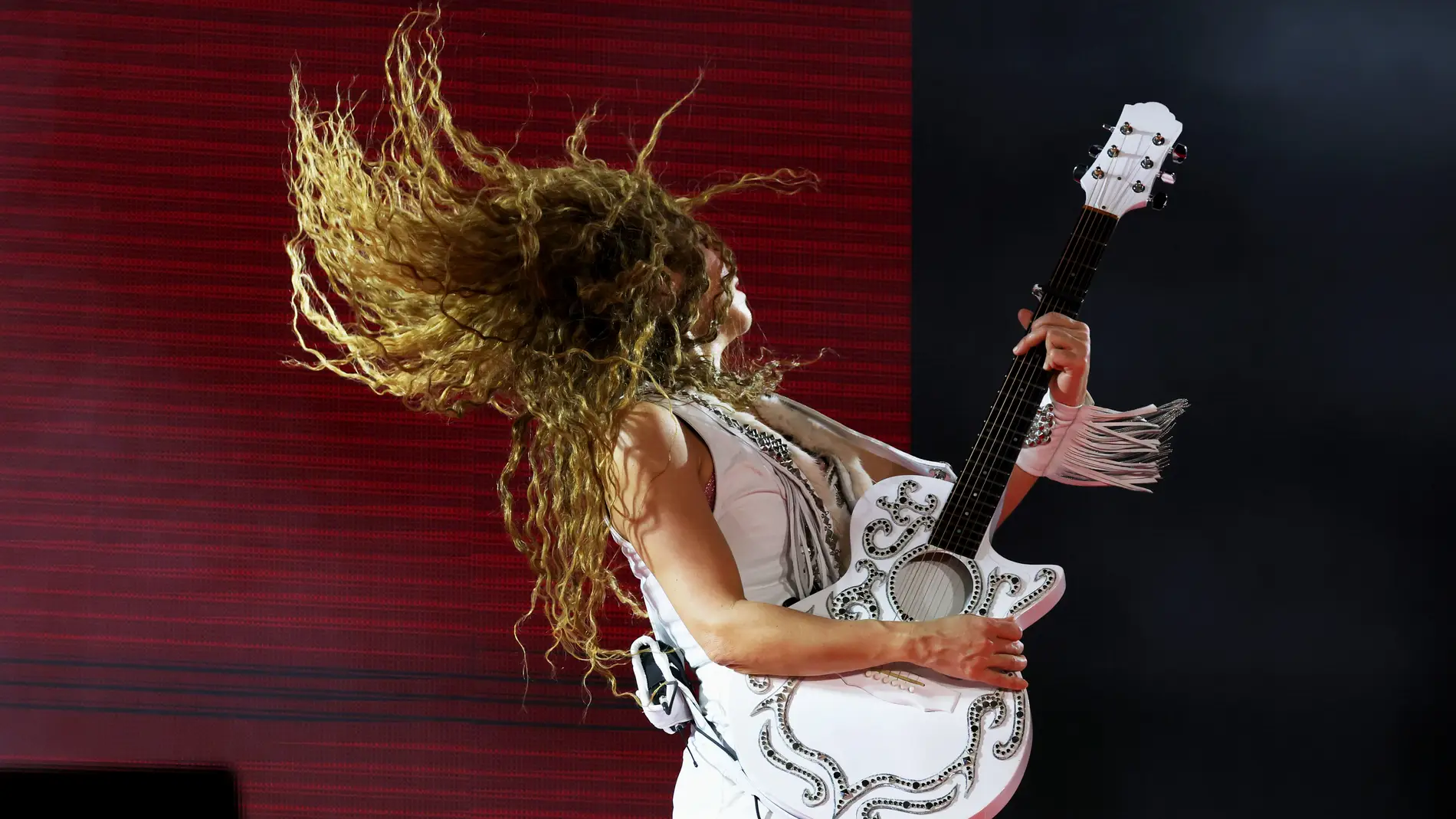 Otro de los looks de Shakira en su show de Río de Janeiro Otro de los looks de Shakira en su show de Río de Janeiro