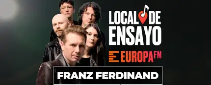 Franz Ferdinand en el Local de Ensayo Europa FM Franz Ferdinand en el Local de Ensayo Europa FM