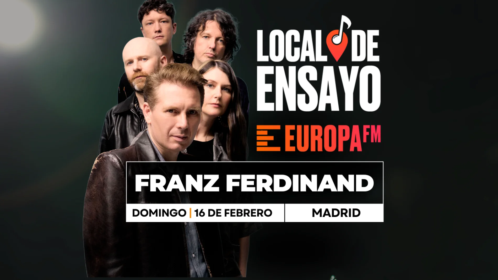 Franz Ferdinand en el Local de Ensayo Europa FM Franz Ferdinand en el Local de Ensayo Europa FM