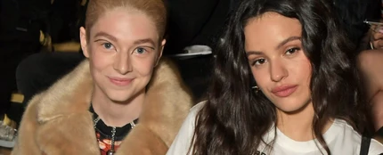 Hunter Schafer y Rosalía en 2019 Hunter Schafer y Rosalía en 2019