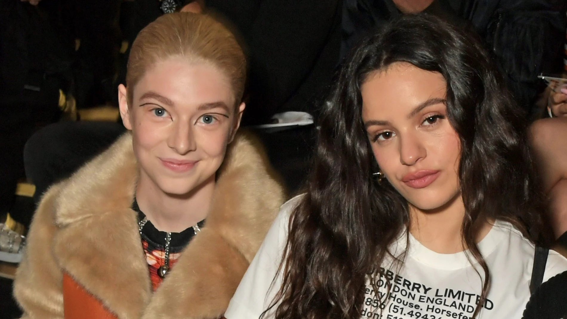 Hunter Schafer y Rosalía en 2019 Hunter Schafer y Rosalía en 2019