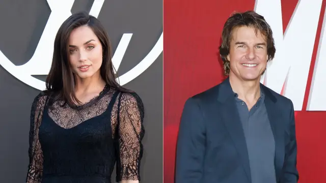 Ana de Armas y Tom Cruise