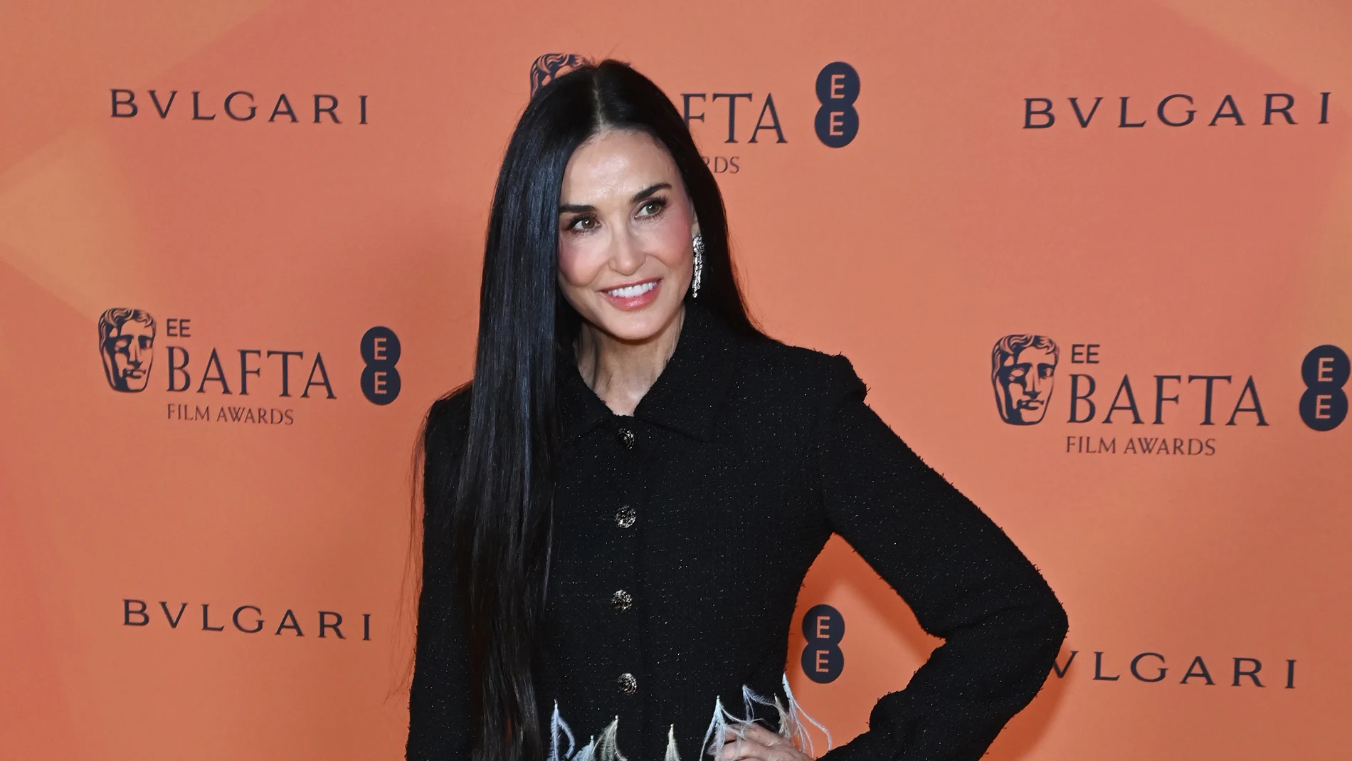 Demi Moore en al fiesta de nominados de los Premios BAFTA 2025 Demi Moore en al fiesta de nominados de los Premios BAFTA 2025