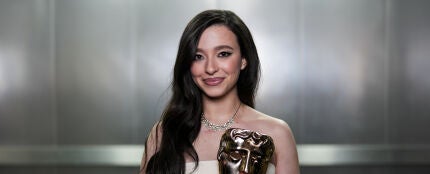 Mikey Madison, con el Bafta a Mejor actriz por 'Anora'