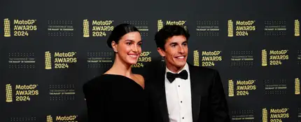 Gemma Pinto y Marc Márquez en los Premios Moto GP 2024 Gemma Pinto y Marc Márquez en los Premios Moto GP 2024