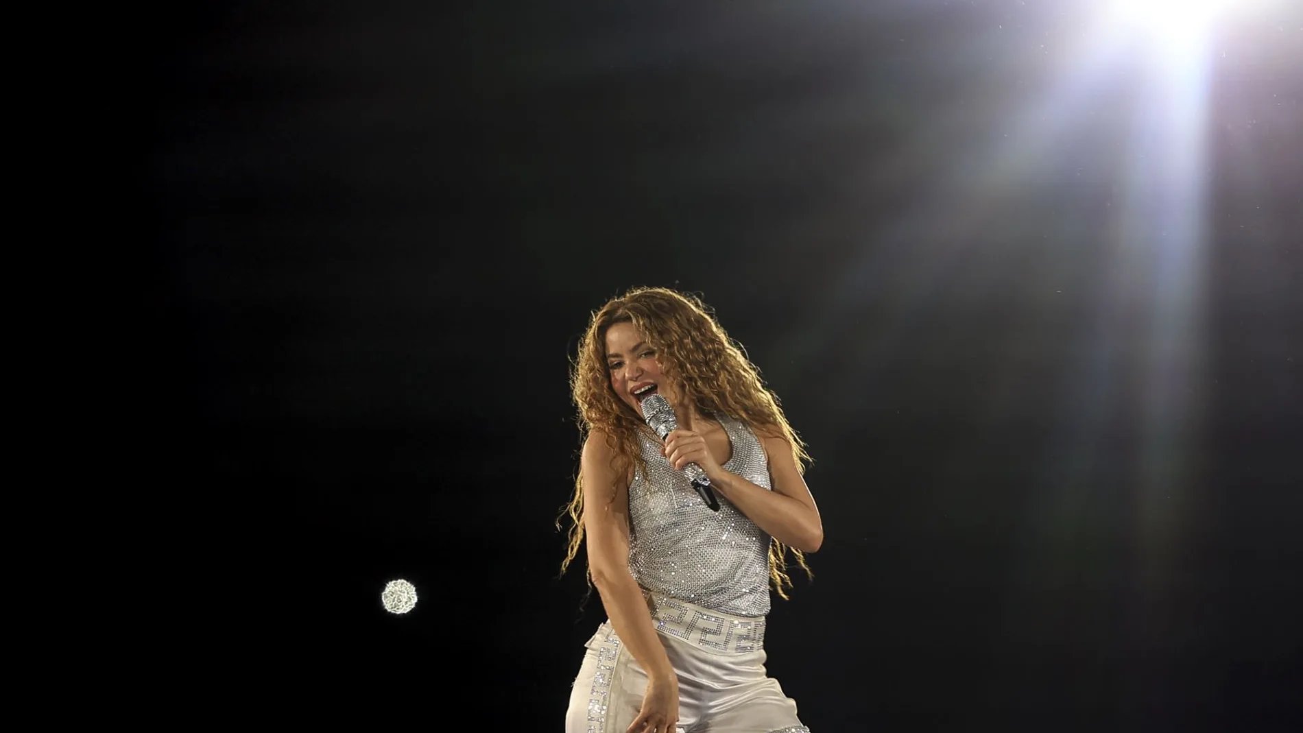 Shakira, en su concierto del lunes 17 de febrero en Lima (Perú). Shakira, en su concierto del lunes 17 de febrero en Lima (Perú).