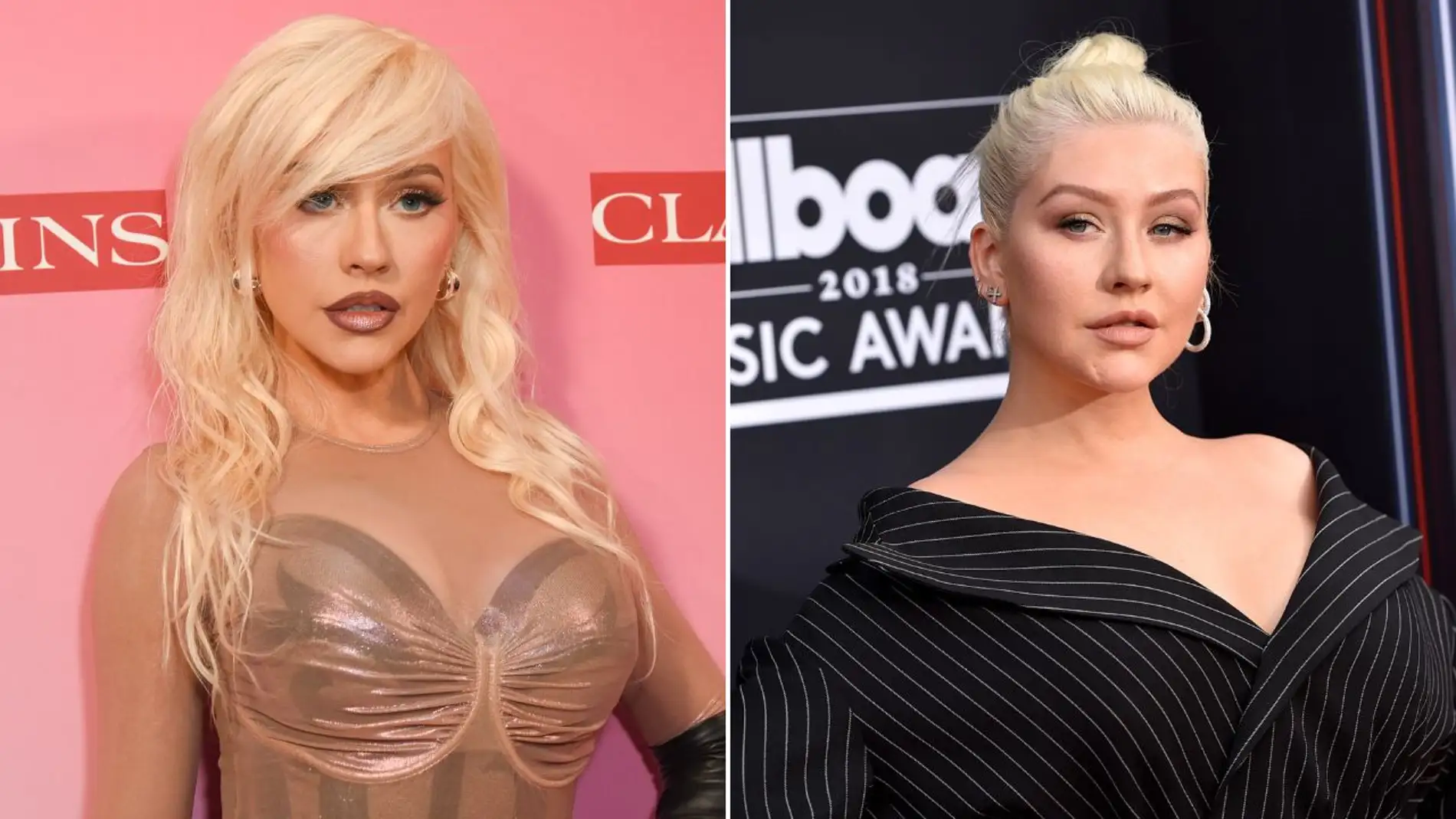 Christina Aguilera en 2015 vs. Christina Aguilera en 2018 Christina Aguilera en 2015 vs. Christina Aguilera en 2018
