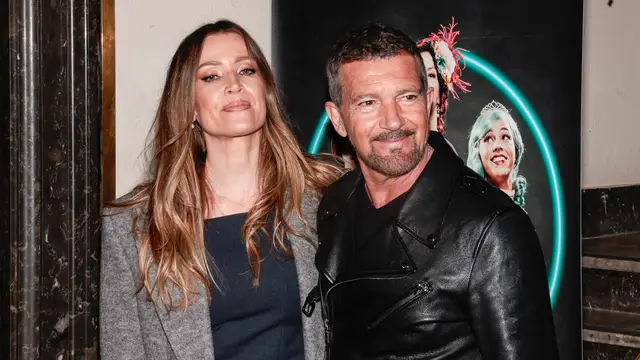 Antonio Banderas y Nicole Kimpel