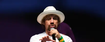 El cantante canario Macaco. El cantante canario Macaco.