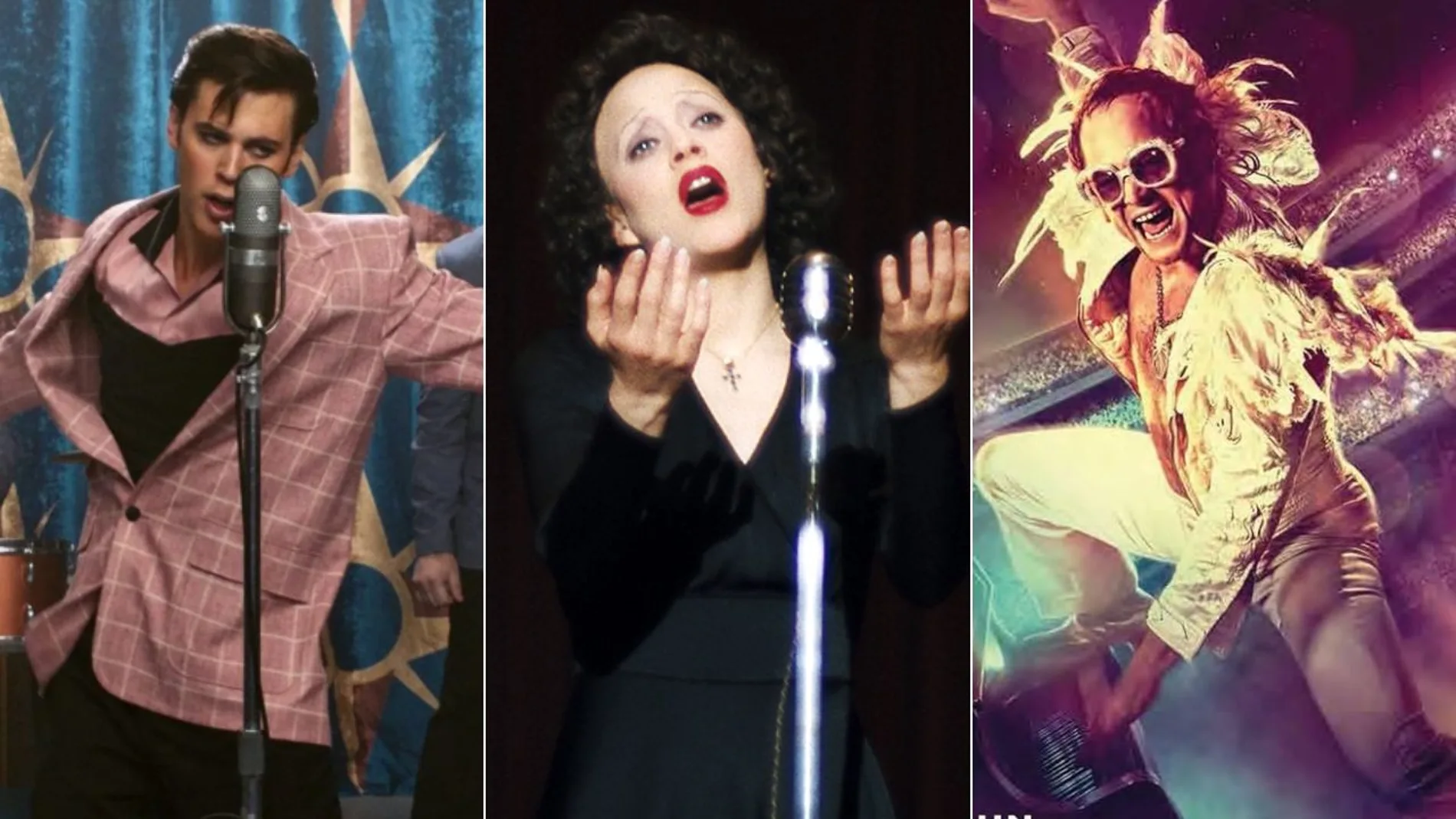 Elvis, La Vida en Rosa y Rocketman Elvis, La Vida en Rosa y Rocketman