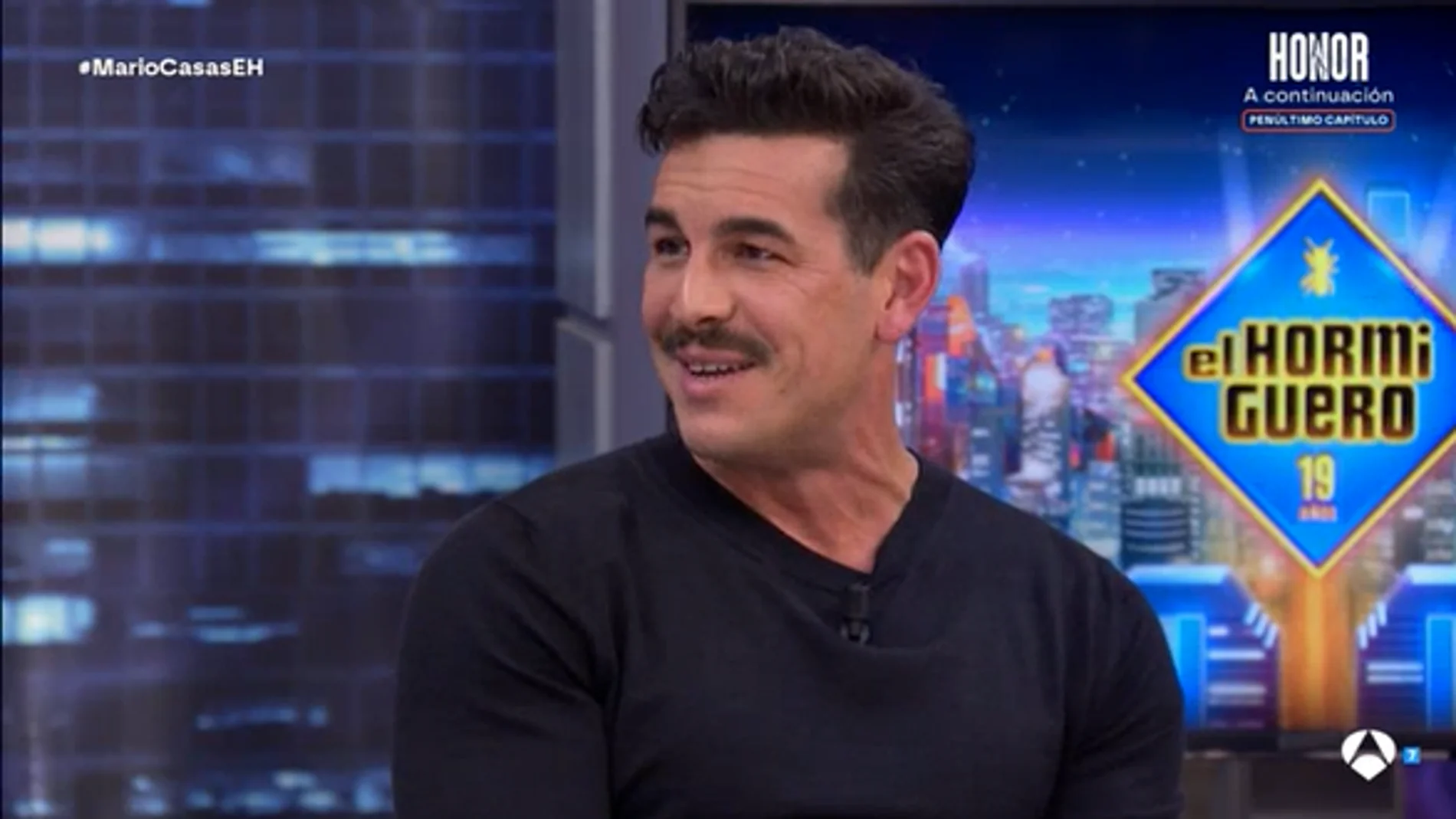 Mario Casas en 'El Hormiguero' Mario Casas en 'El Hormiguero'