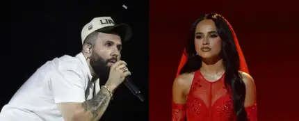 Carín León y Becky G, los dos artistas más nominados de los Premios Lo Nuestro 2025. Carín León y Becky G, los dos artistas más nominados de los Premios Lo Nuestro 2025.