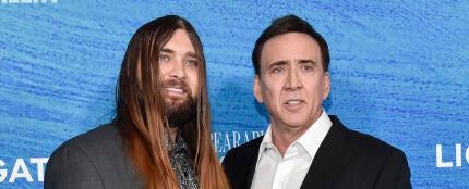 Nicolas Cage y su hijo West Cage