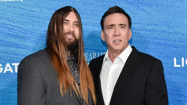 Nicolas Cage y su hijo West Cage