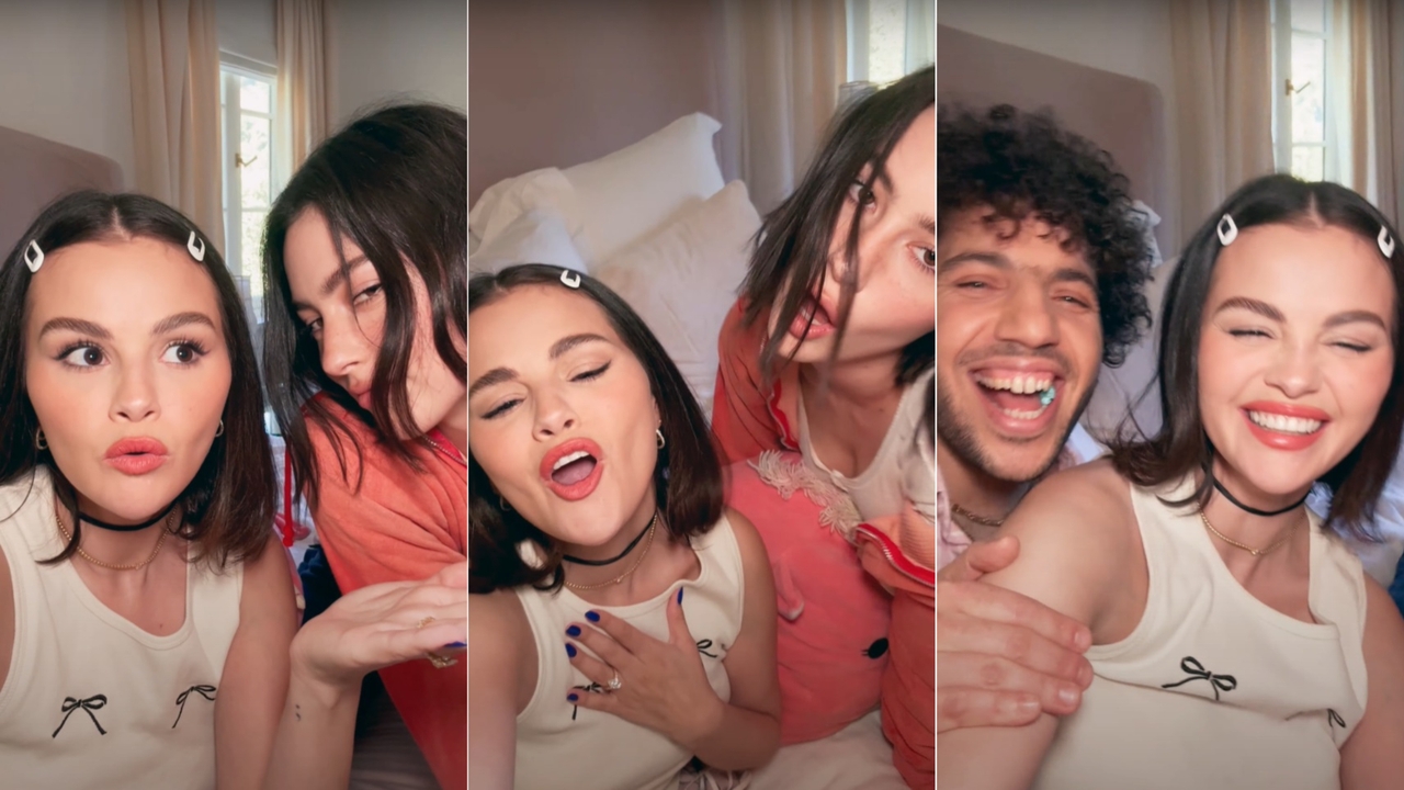 Selena Gomez y Gracie Abrams son irreverentes en 'Call Me When You