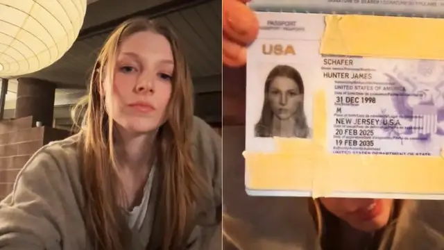 Hunter Schafer en su vídeo contra las leyes tránsfobas de Donald Trump
