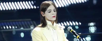 Lucio Corsi en Sanremo 2025 Lucio Corsi en Sanremo 2025