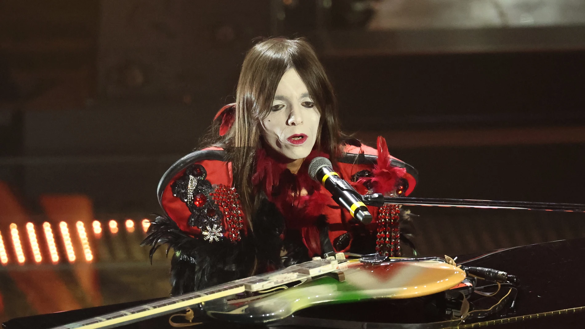 Lucio Corsi en Sanremo 2025 Lucio Corsi en Sanremo 2025