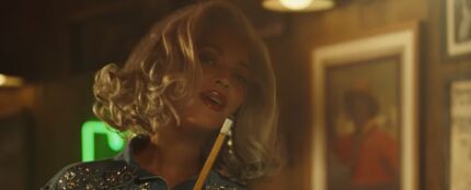 Beyoncé, en el spot Pool Hall para Levi's