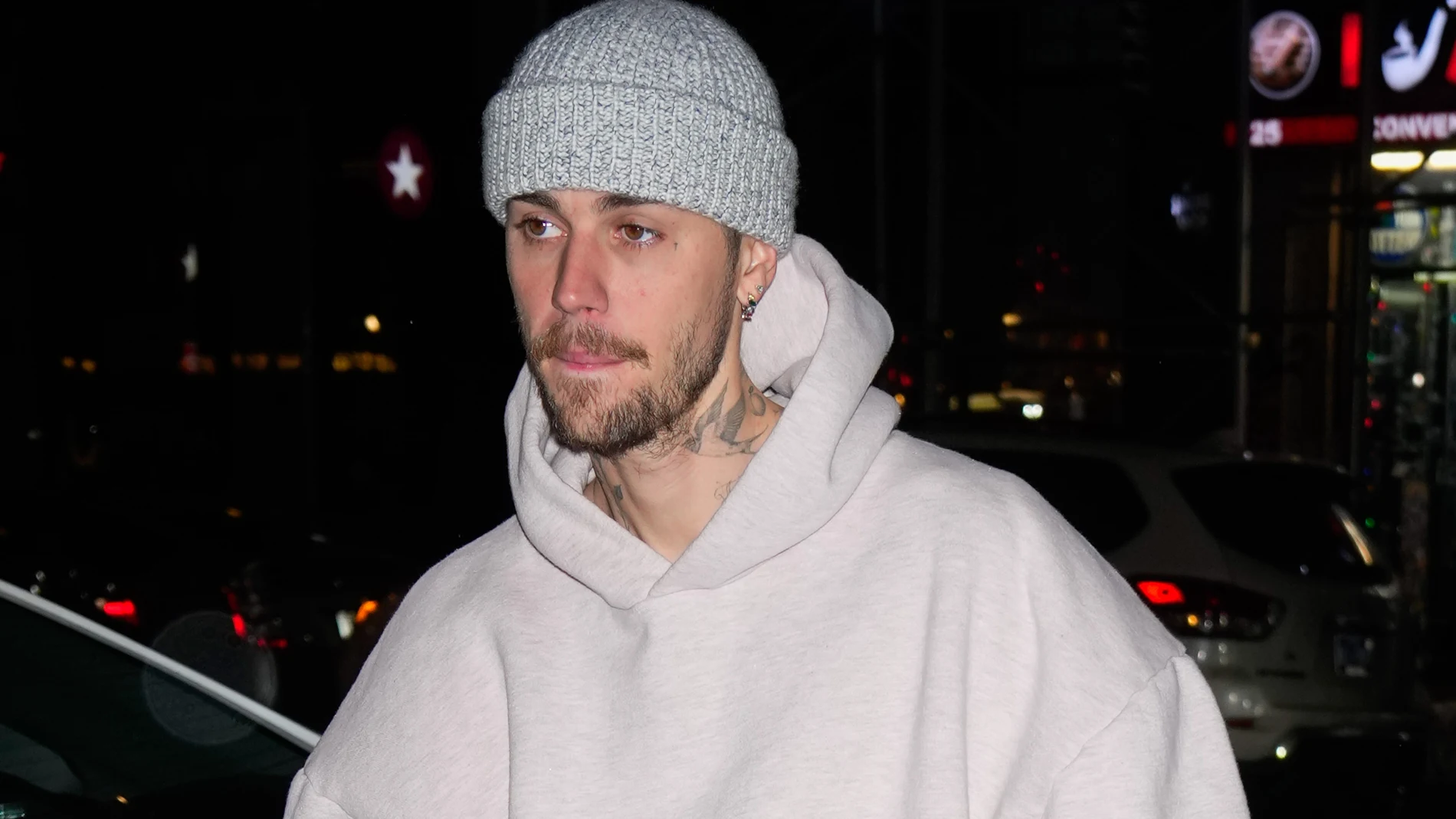 Una imagen de Justin Bieber en febrero de 2025. Una imagen de Justin Bieber en febrero de 2025.
