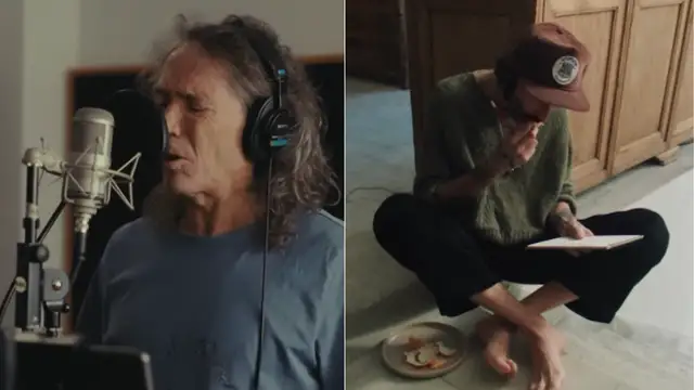 Robe Iniesta y Leiva en 'Caída libre'