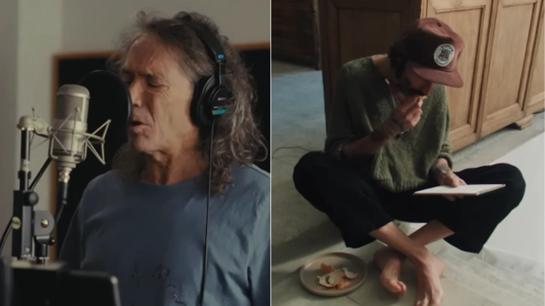 Robe Iniesta y Leiva en 'Caída libre' Robe Iniesta y Leiva en 'Caída libre'