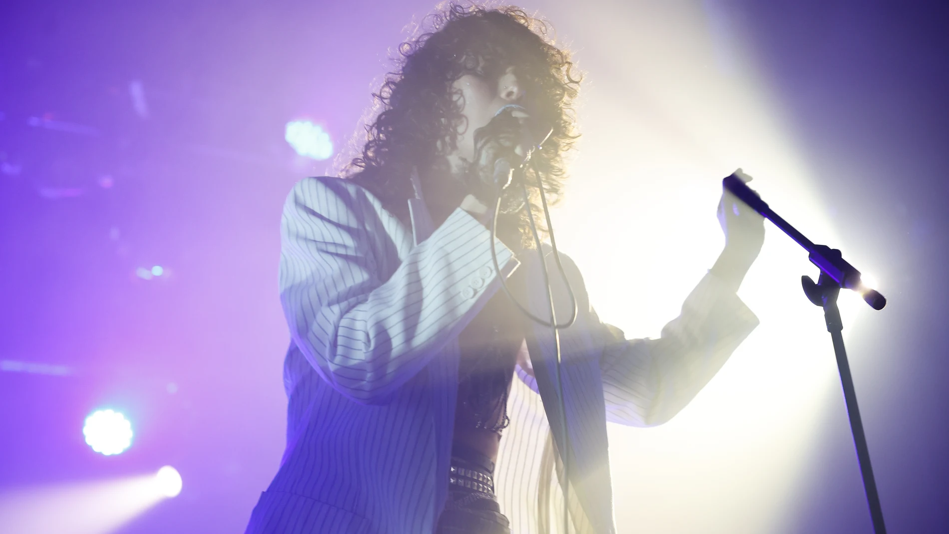 Alice Wonder en concierto en 2023 Alice Wonder en concierto en 2023