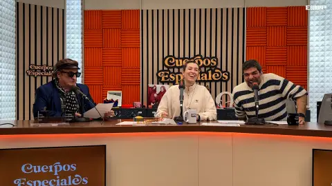 Javier Gurruchaga con Eva y Nacho en Cuerpos especiales Javier Gurruchaga con Eva y Nacho en Cuerpos especiales