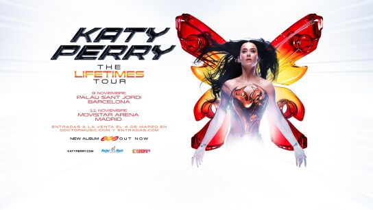 Katy Perry dar&aacute; dos conciertos en Espa&ntilde;a con Europa FM