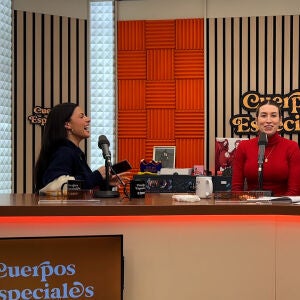 Miriam Rodríguez, en su visita a Cuerpos especiales.