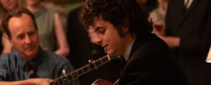 Timothée Chalamet es Bob Dylan en 'A Complete Unknown'