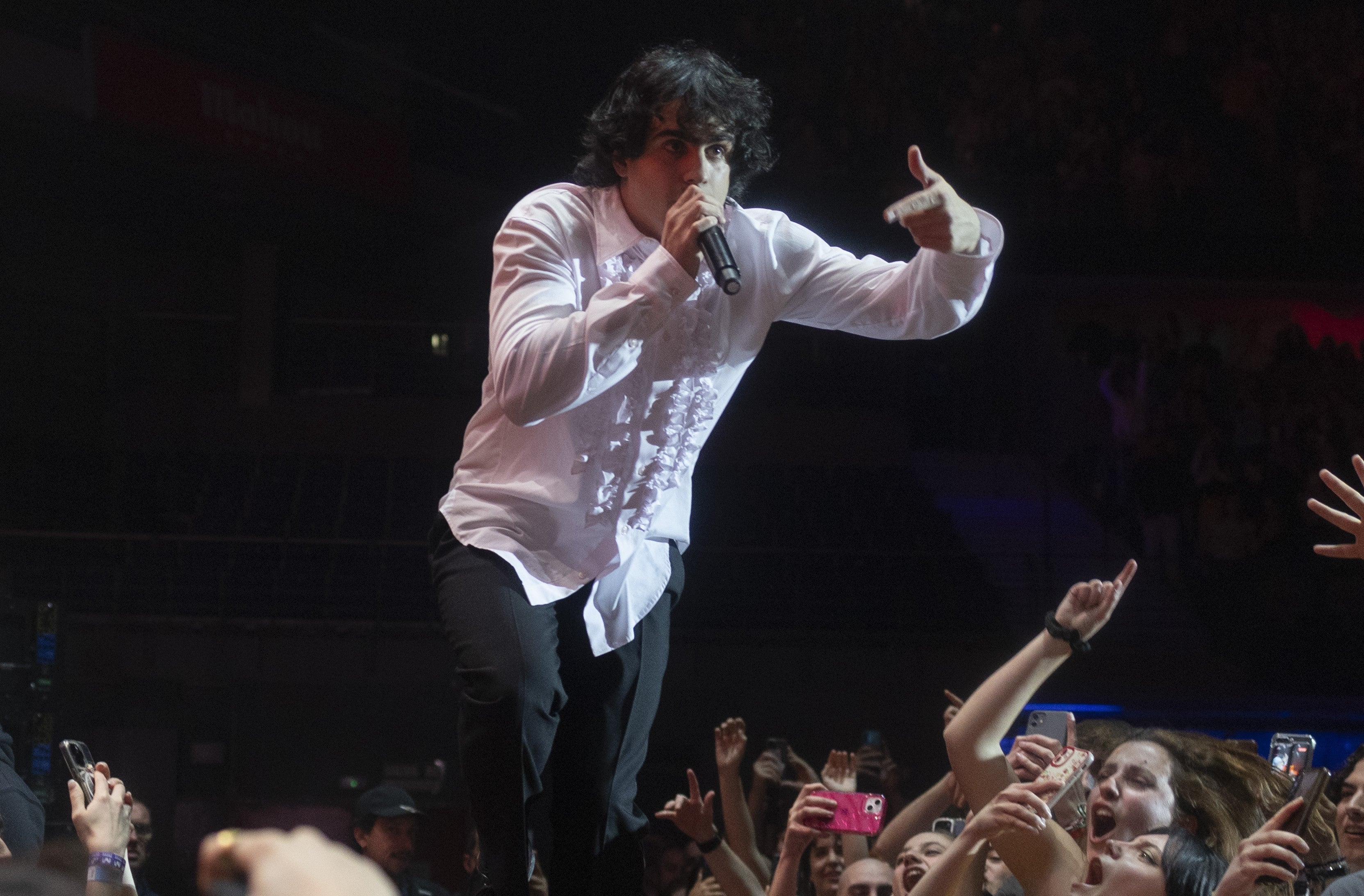 Carolina Durante en su concierto en el Movistar Arena de Madrid Carolina Durante en su concierto en el Movistar Arena de Madrid