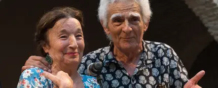 Petra Martínez y Juan Margallo en 2018 Petra Martínez y Juan Margallo en 2018