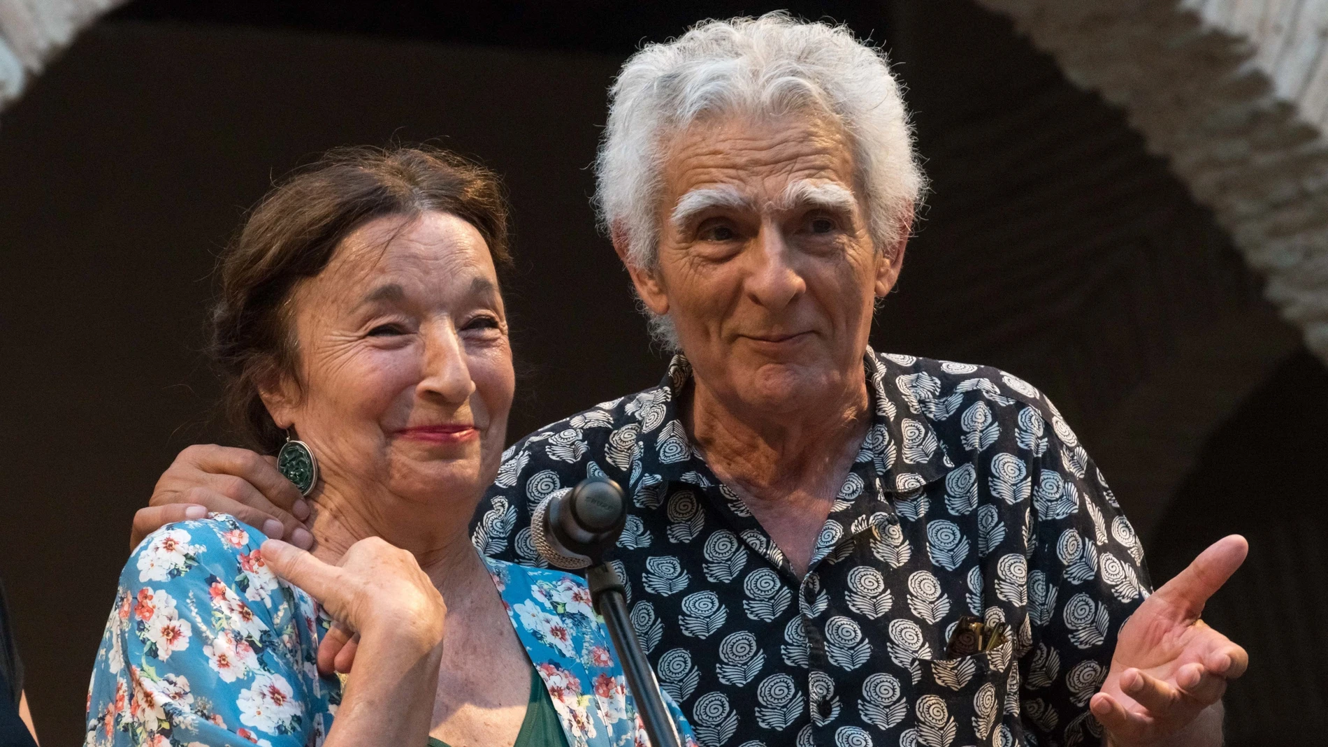 Petra Martínez y Juan Margallo en 2018 Petra Martínez y Juan Margallo en 2018