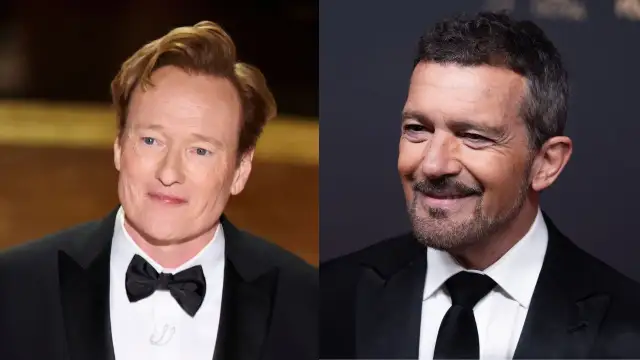 Antonio Banderas responde al chiste que hizo Conan O'Brien sobre él en los Oscar