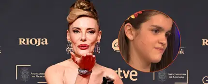 Paula Vázquez en la alfombra roja de los Goya 2025 y Amaia en 'El número uno' en 2012 Paula Vázquez en la alfombra roja de los Goya 2025 y Amaia en 'El número uno' en 2012