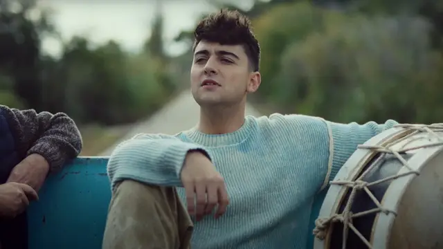 Juanjo Bona en el videoclip de 'Moncayo'